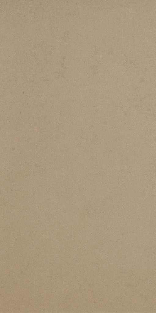 Wilmington beige plain matt porcelain wall & floor tile, 300x600mm
