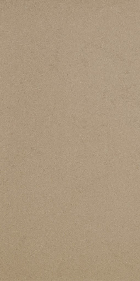 Wilmington beige plain matt porcelain wall & floor tile, 300x600mm