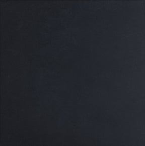 Wilmington black plain matt porcelain wall & floor tile, 600x600mm