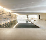 Wilmington cream plain anti-slip porcelain wall & floor tile, 600x600mm