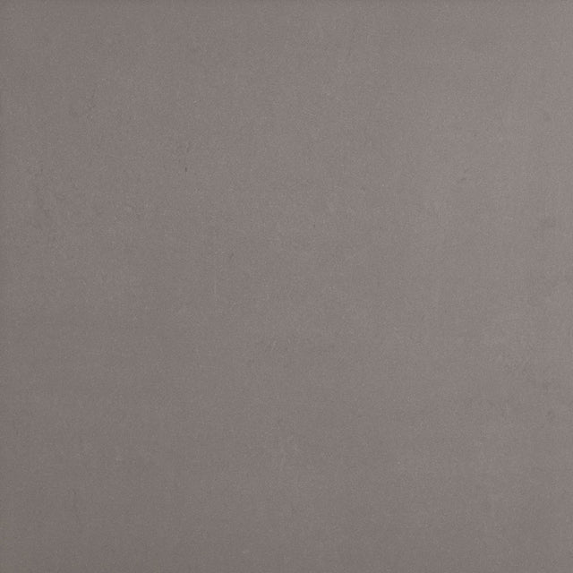 Wilmington grey plain matt porcelain wall & floor tile, 600x600mm