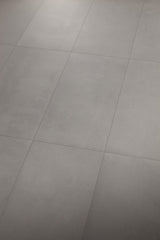 Wilmington grey plain matt porcelain wall & floor tile, 600x600mm – view 2