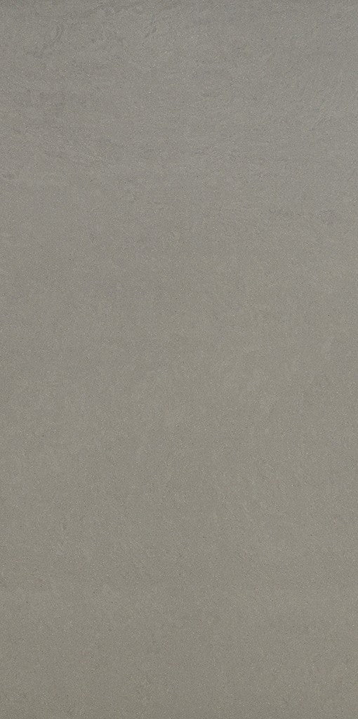 Wilmington grey plain polished porcelain wall & floor tile, 300x600mm