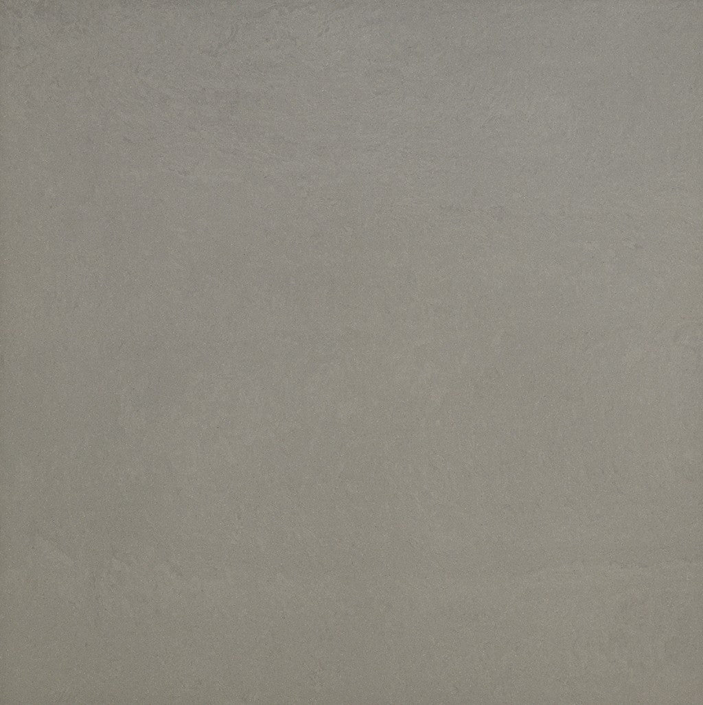 Wilmington grey plain polished porcelain wall & floor tile, 600x600mm – view 3