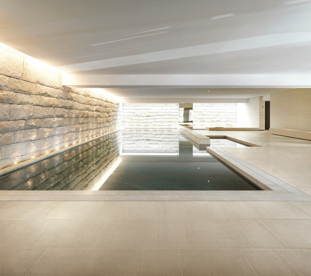 Wilmington snow plain anti-slip porcelain wall & floor tile, 600x600mm – view 5